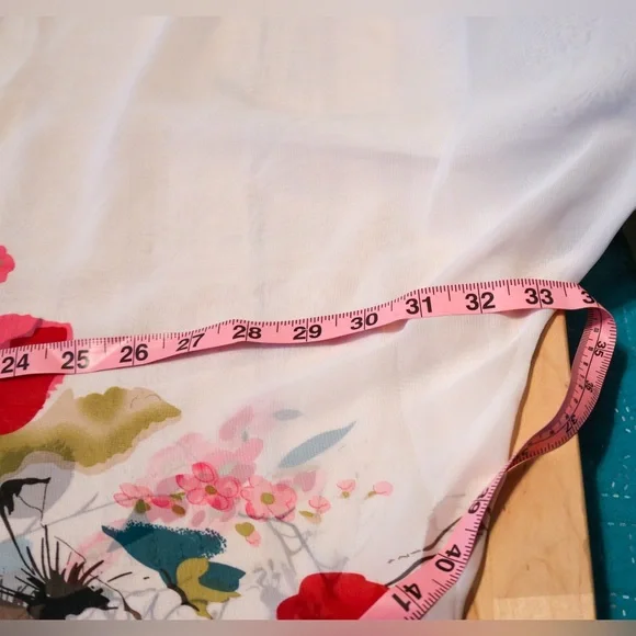 Women's Half Sleeve Blouse Dolman Chiffon Tops Oversized - Picture 6 of 9